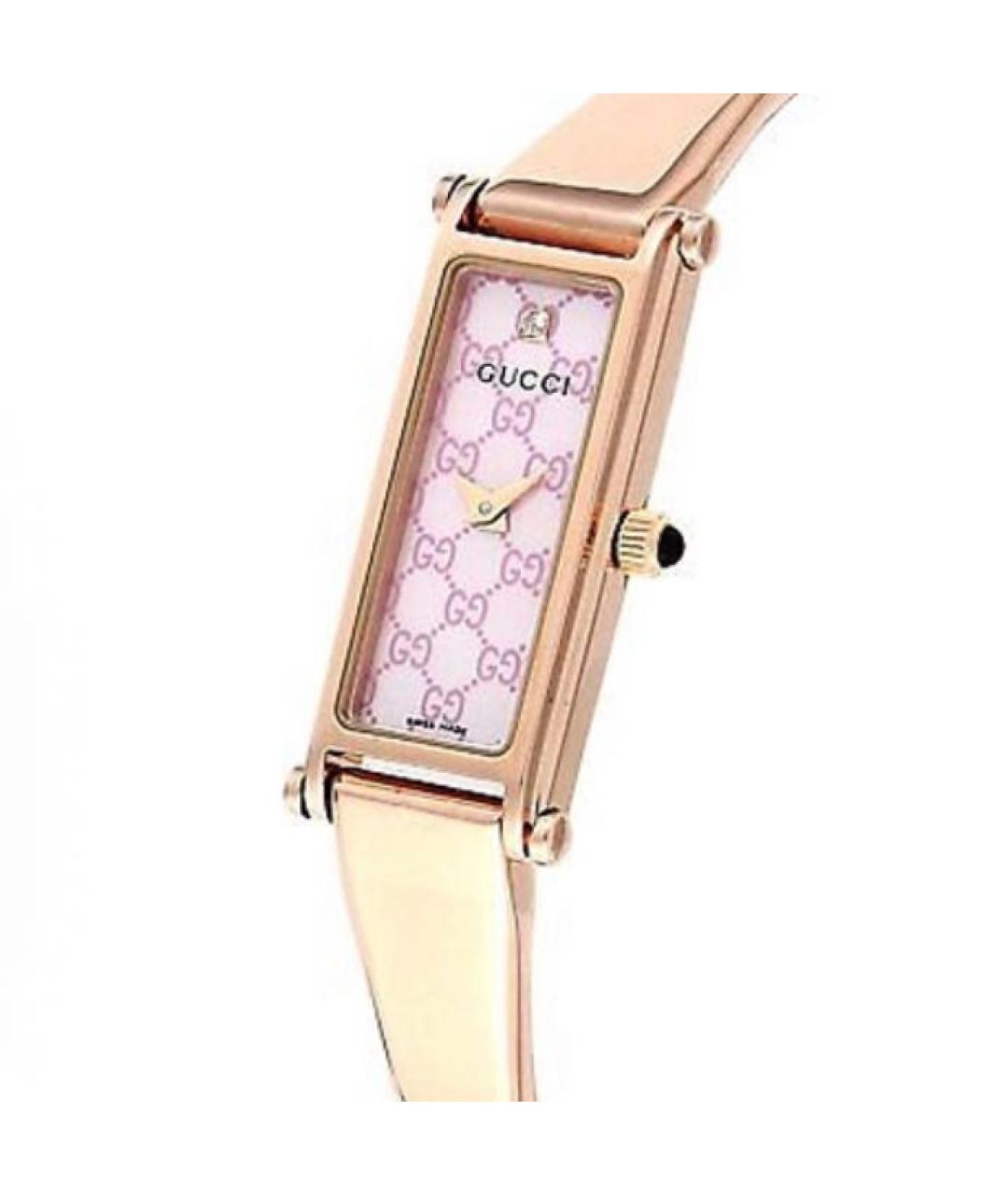 GUCCI Розовые часы, фото 3