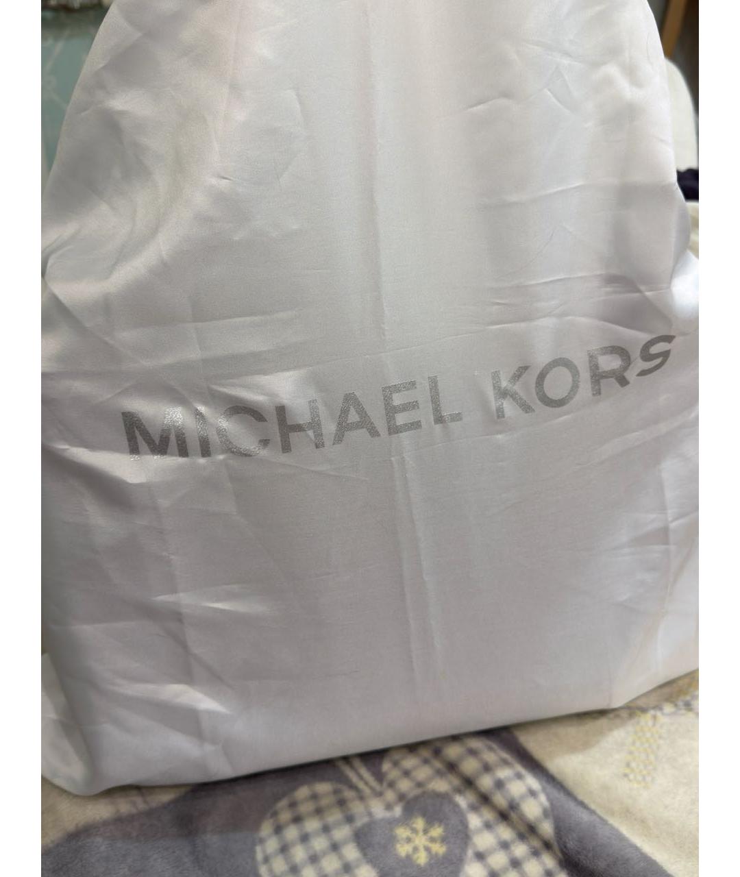 MICHAEL KORS Коричневая сумка тоут из искусственной кожи, фото 5