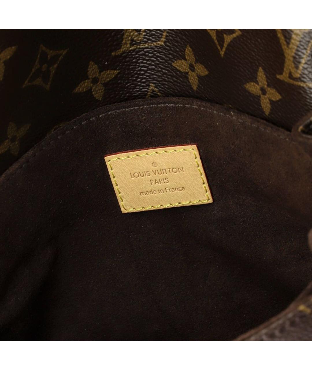 LOUIS VUITTON Коричневая сумка через плечо, фото 6