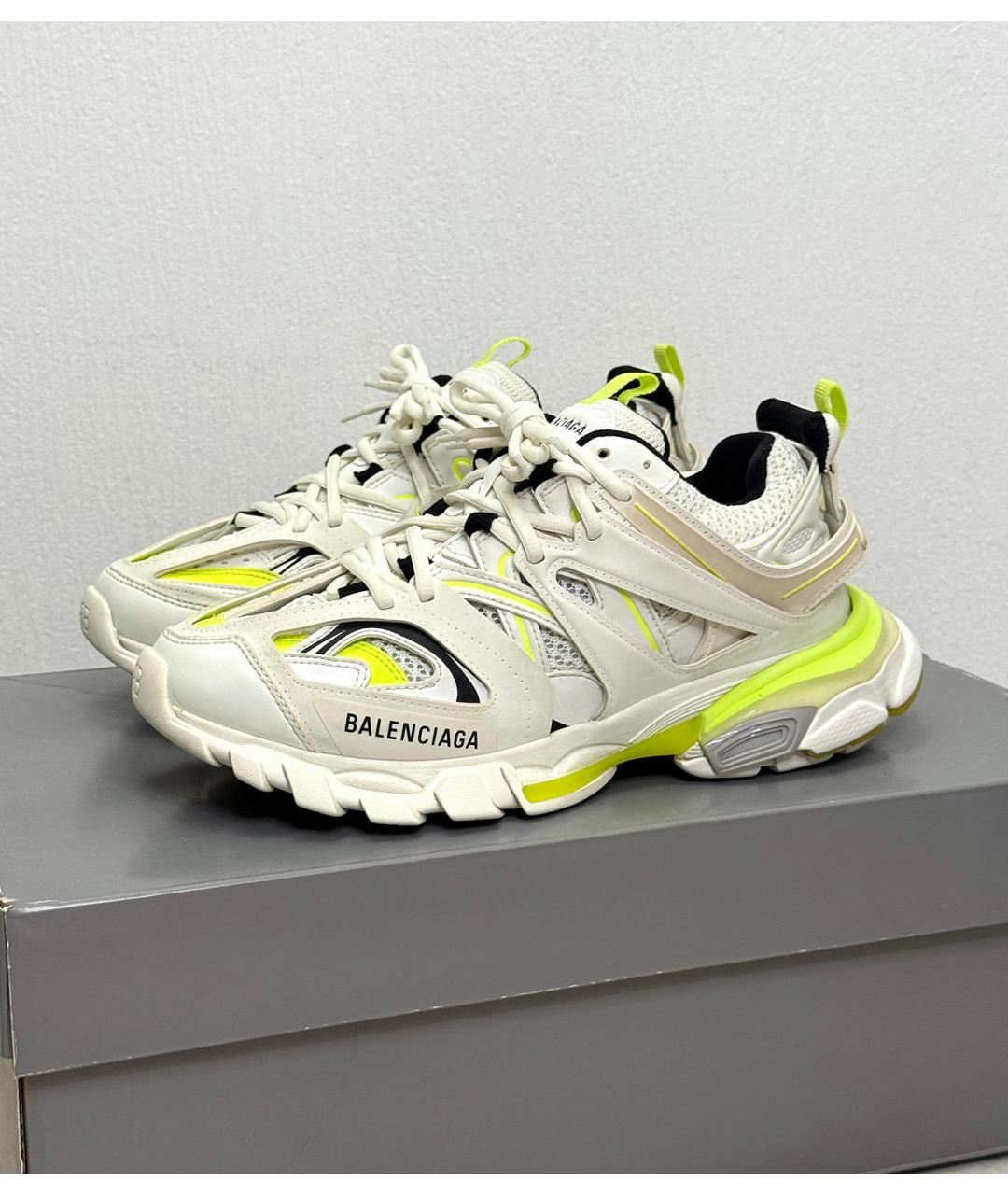 BALENCIAGA Мульти текстильные низкие кроссовки / кеды, фото 2