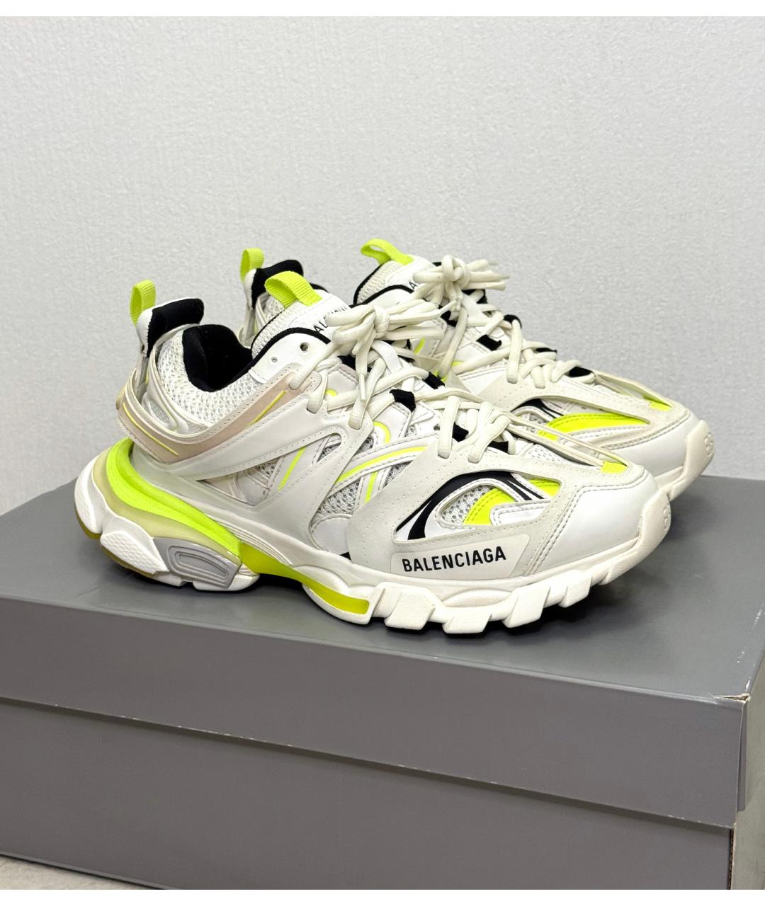 BALENCIAGA Мульти текстильные низкие кроссовки / кеды, фото 9