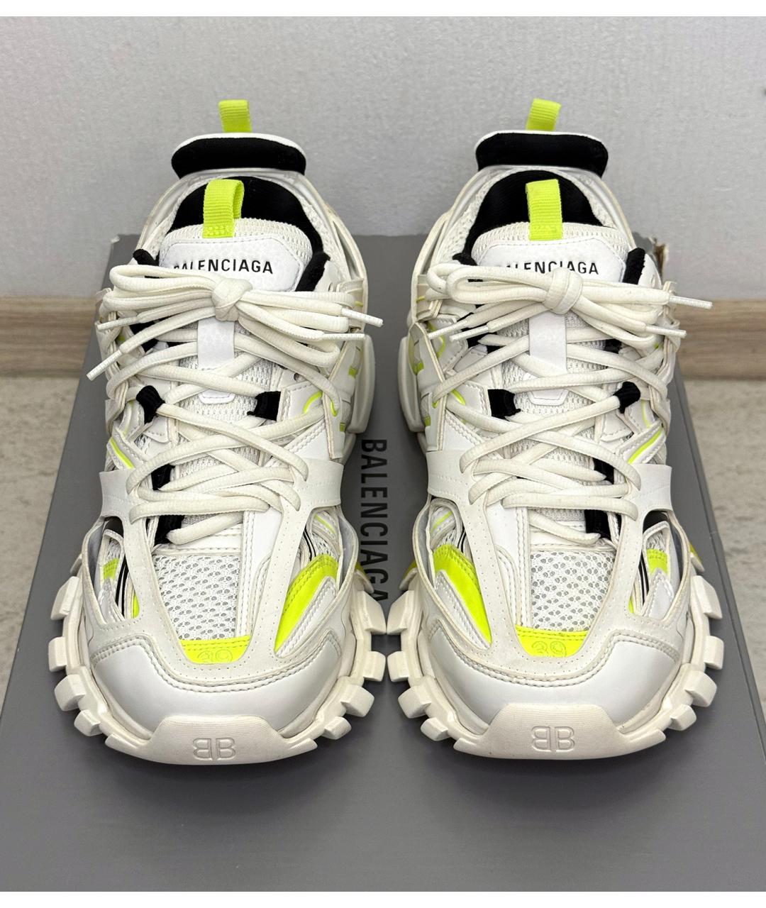 BALENCIAGA Мульти текстильные низкие кроссовки / кеды, фото 3