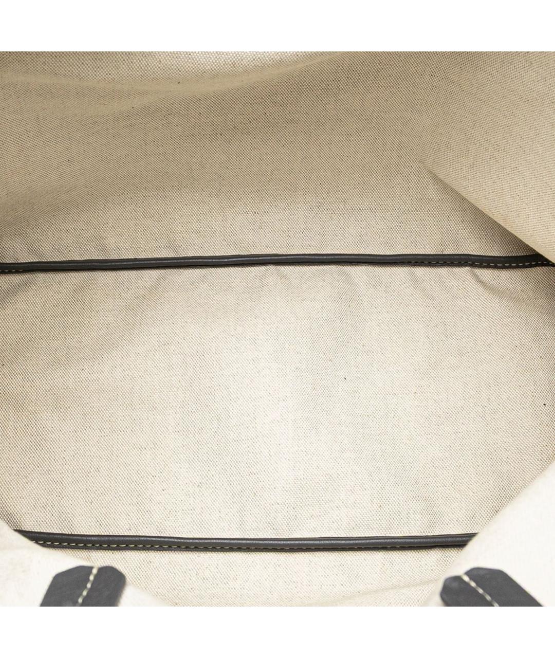 GOYARD Антрацитовая кожаная сумка тоут, фото 4