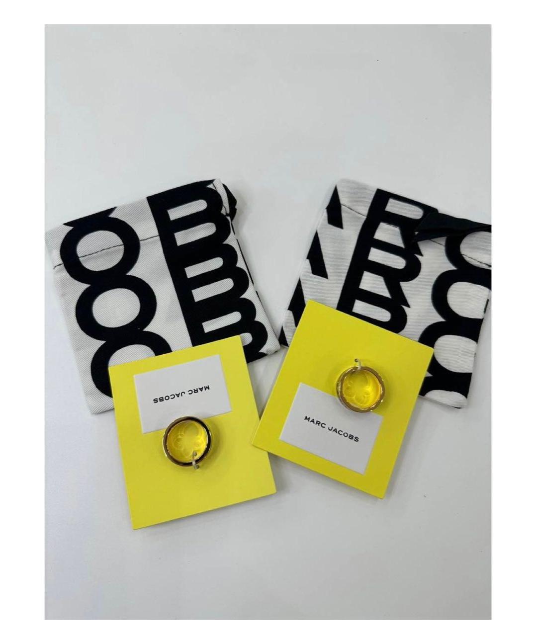 MARC JACOBS Черное металлическое кольцо, фото 3