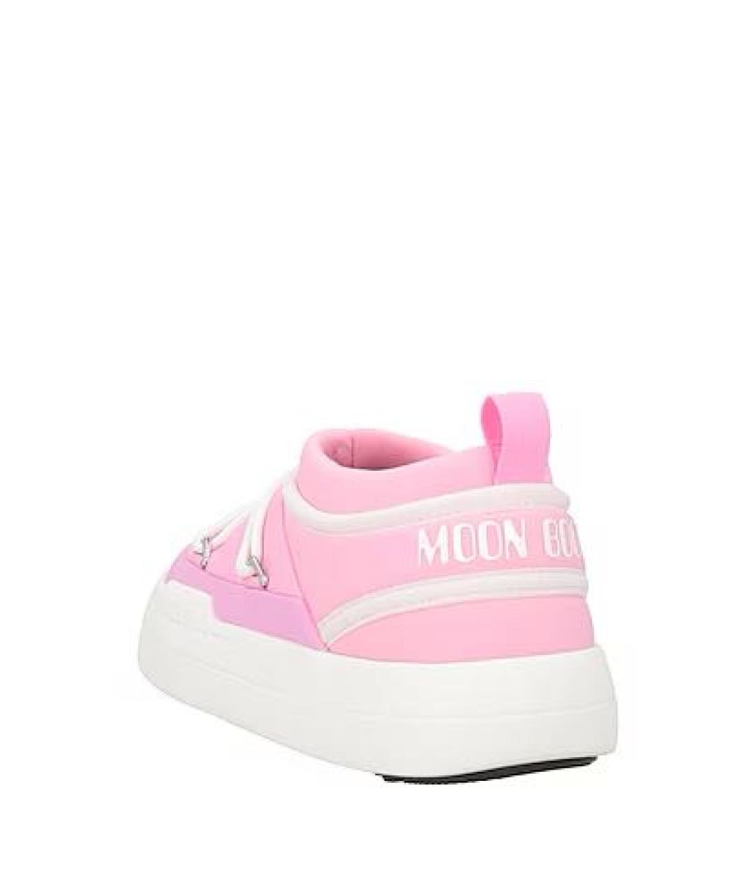 MOON BOOT Розовые полусапоги, фото 3