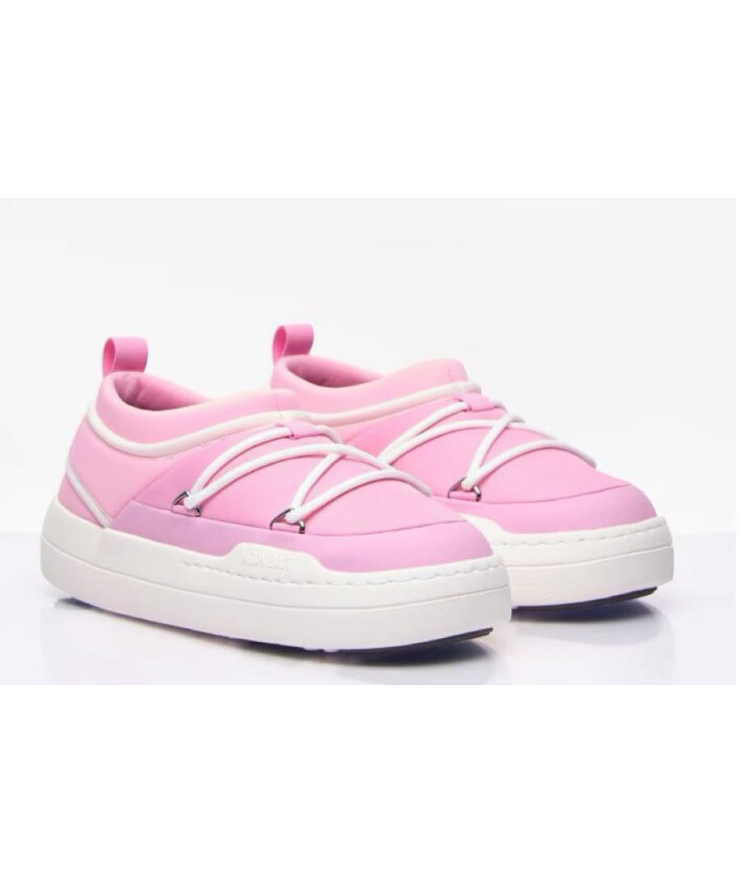 MOON BOOT Розовые полусапоги, фото 2