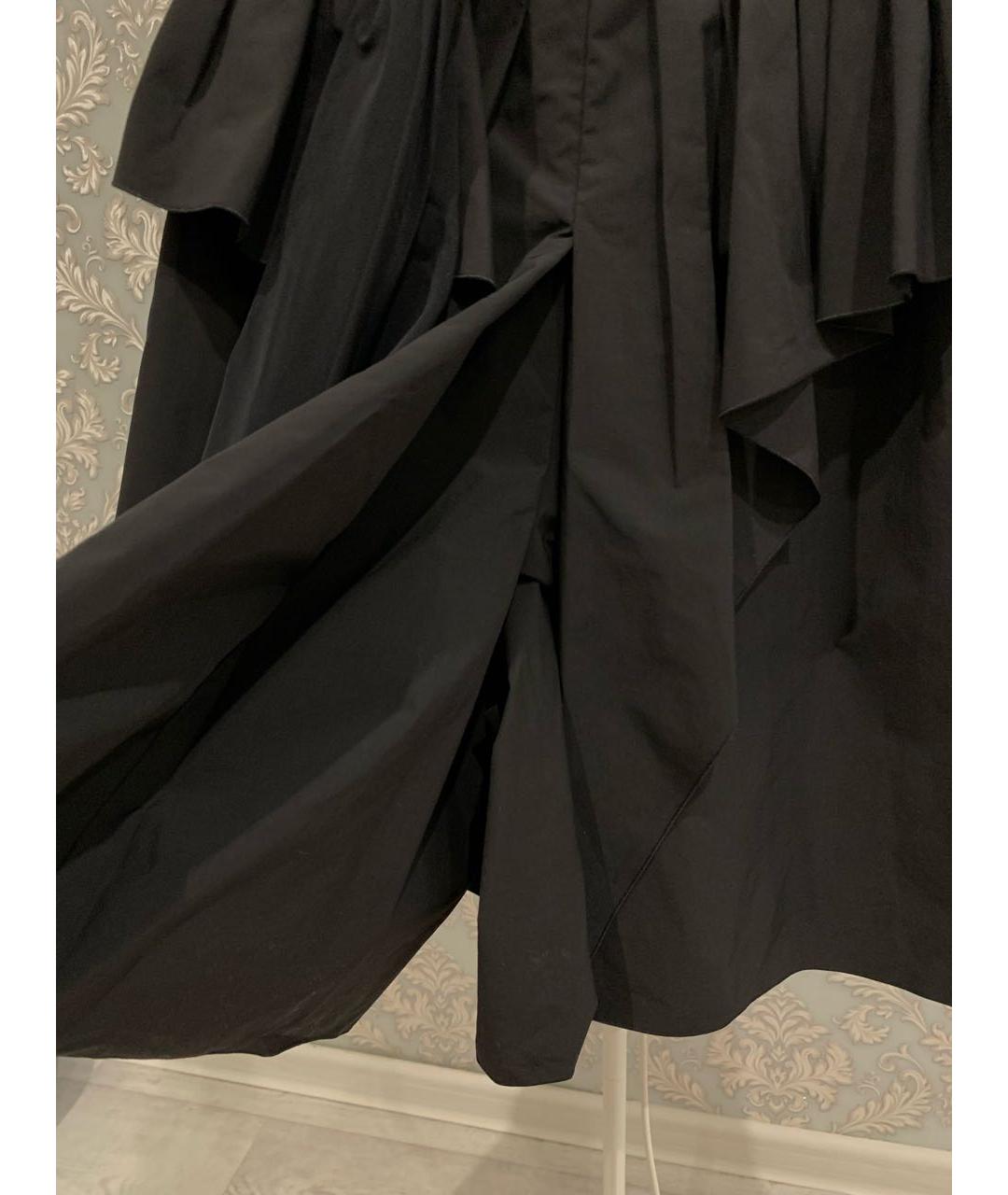 SPORTMAX Черные полиэстеровые шорты, фото 7