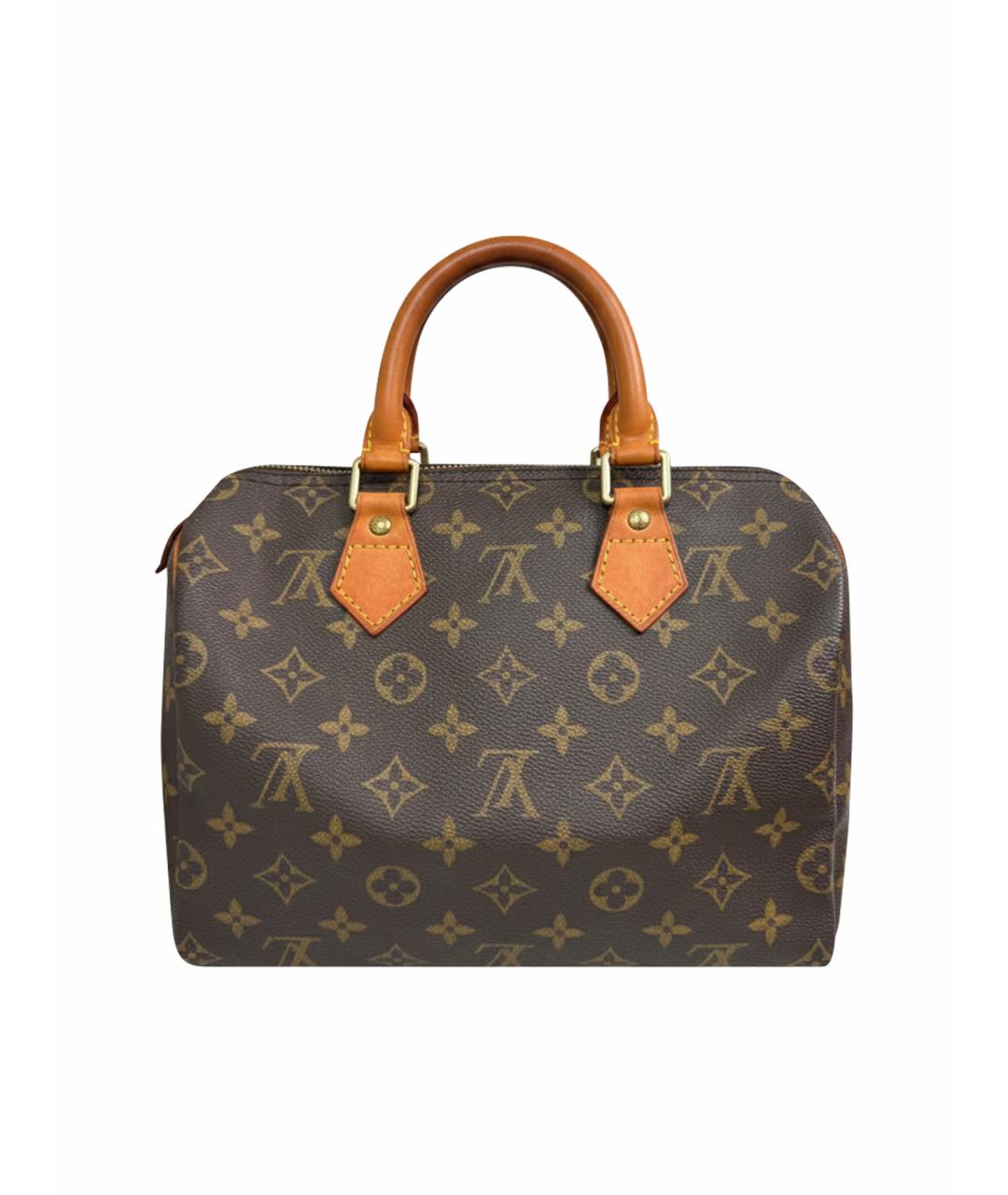 LOUIS VUITTON Коричневая сумка с короткими ручками, фото 1