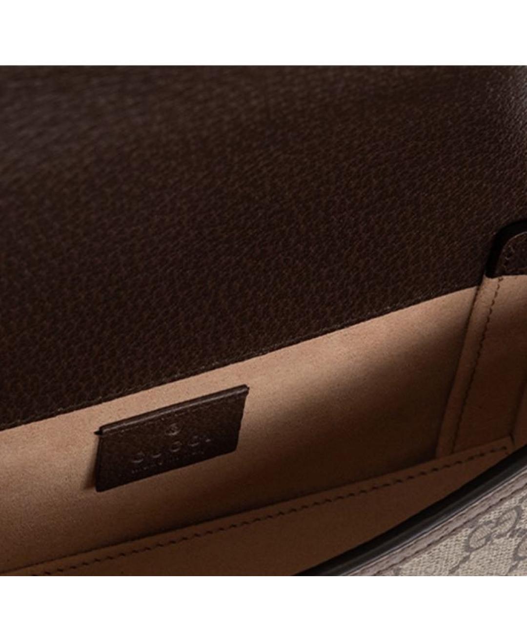 GUCCI Коричневая сумка через плечо, фото 4