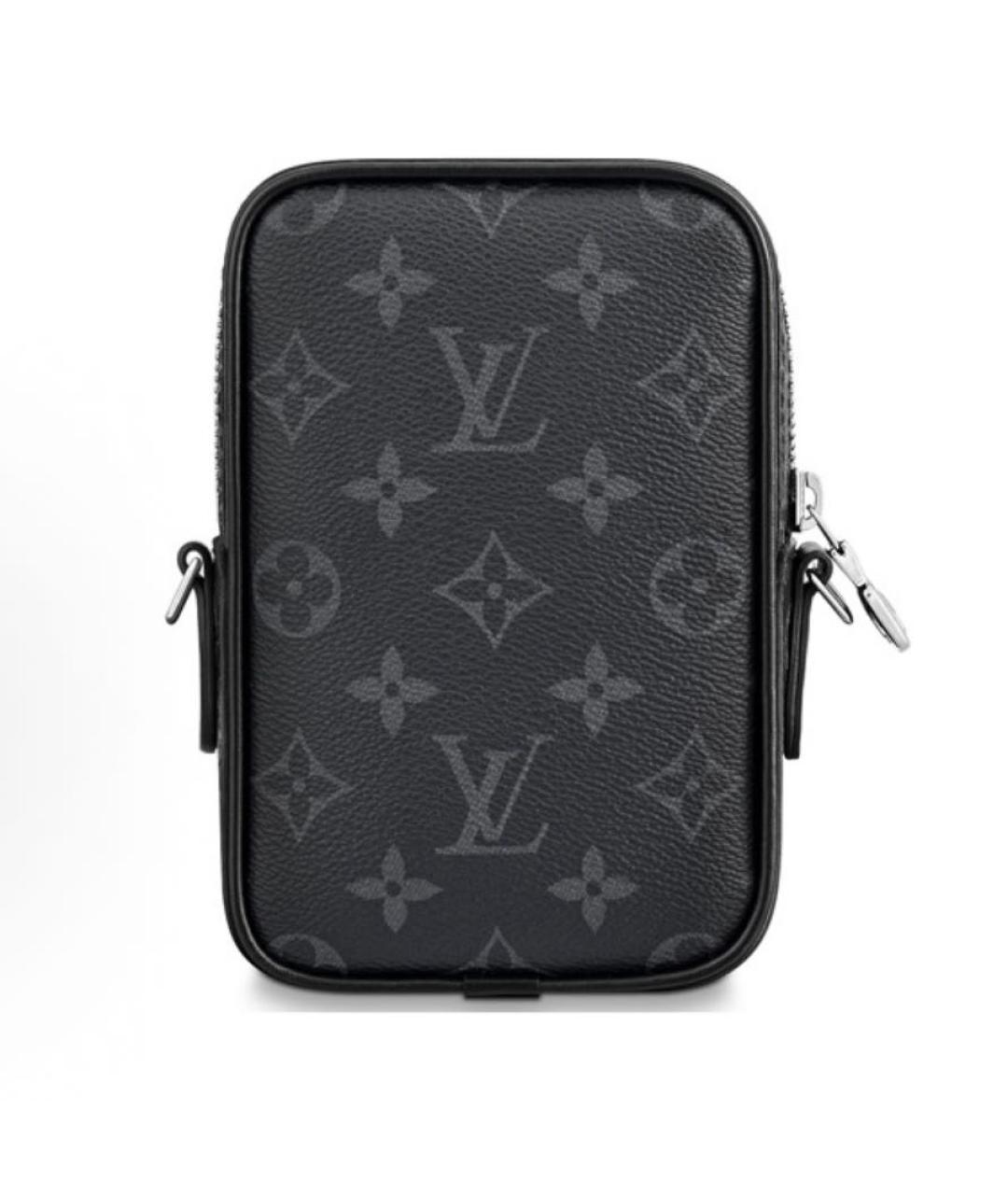 LOUIS VUITTON Черная сумка на плечо, фото 3