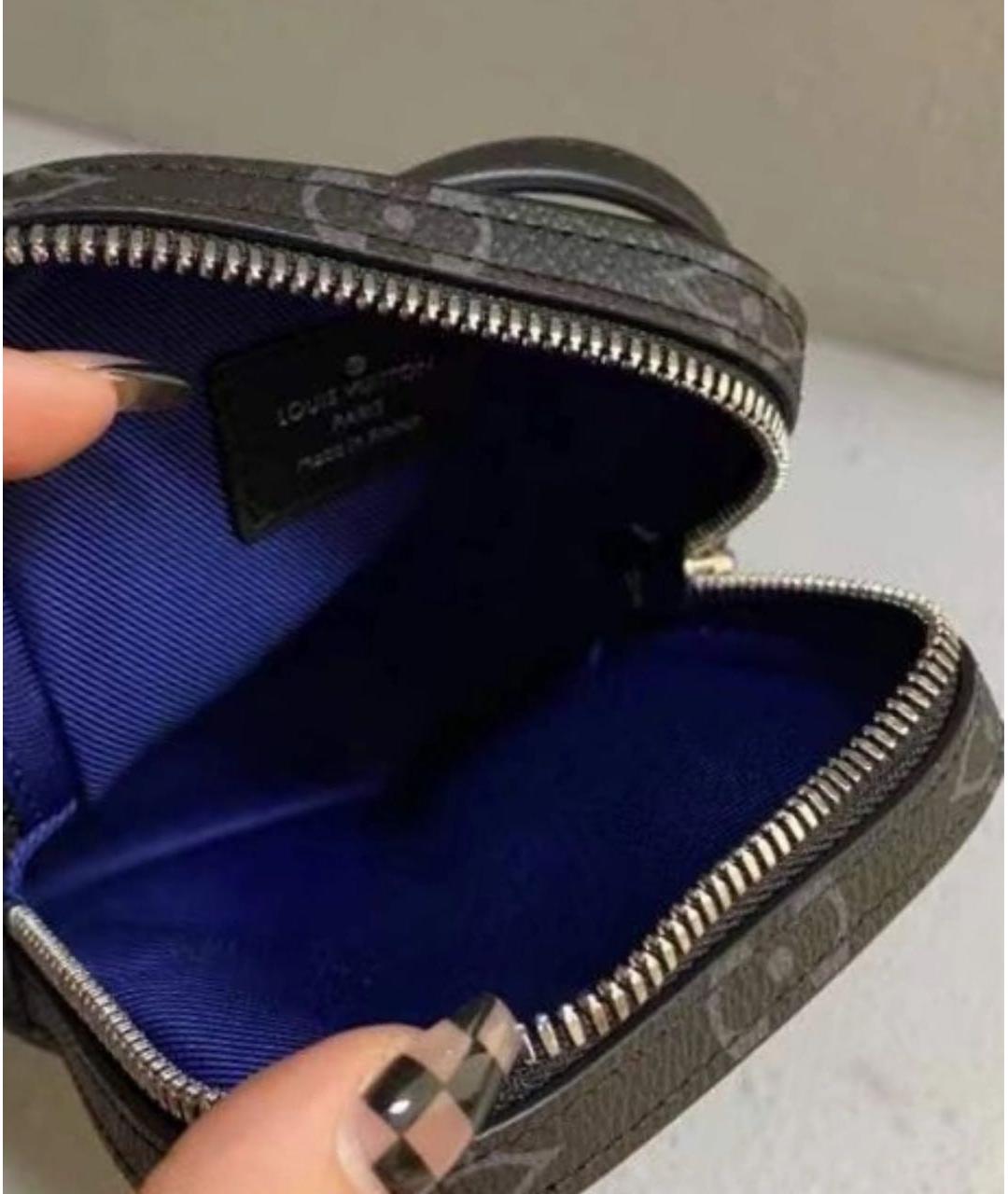 LOUIS VUITTON Черная сумка на плечо, фото 6