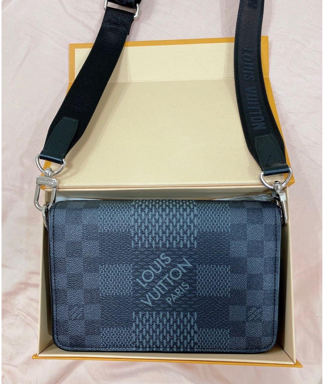 LOUIS VUITTON Серая сумка на плечо, фото 6