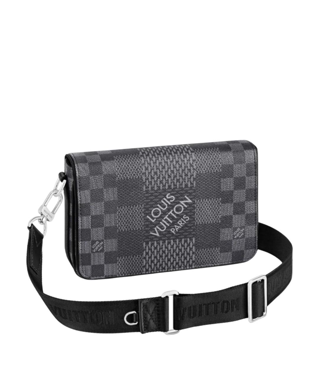 LOUIS VUITTON Серая сумка на плечо, фото 1