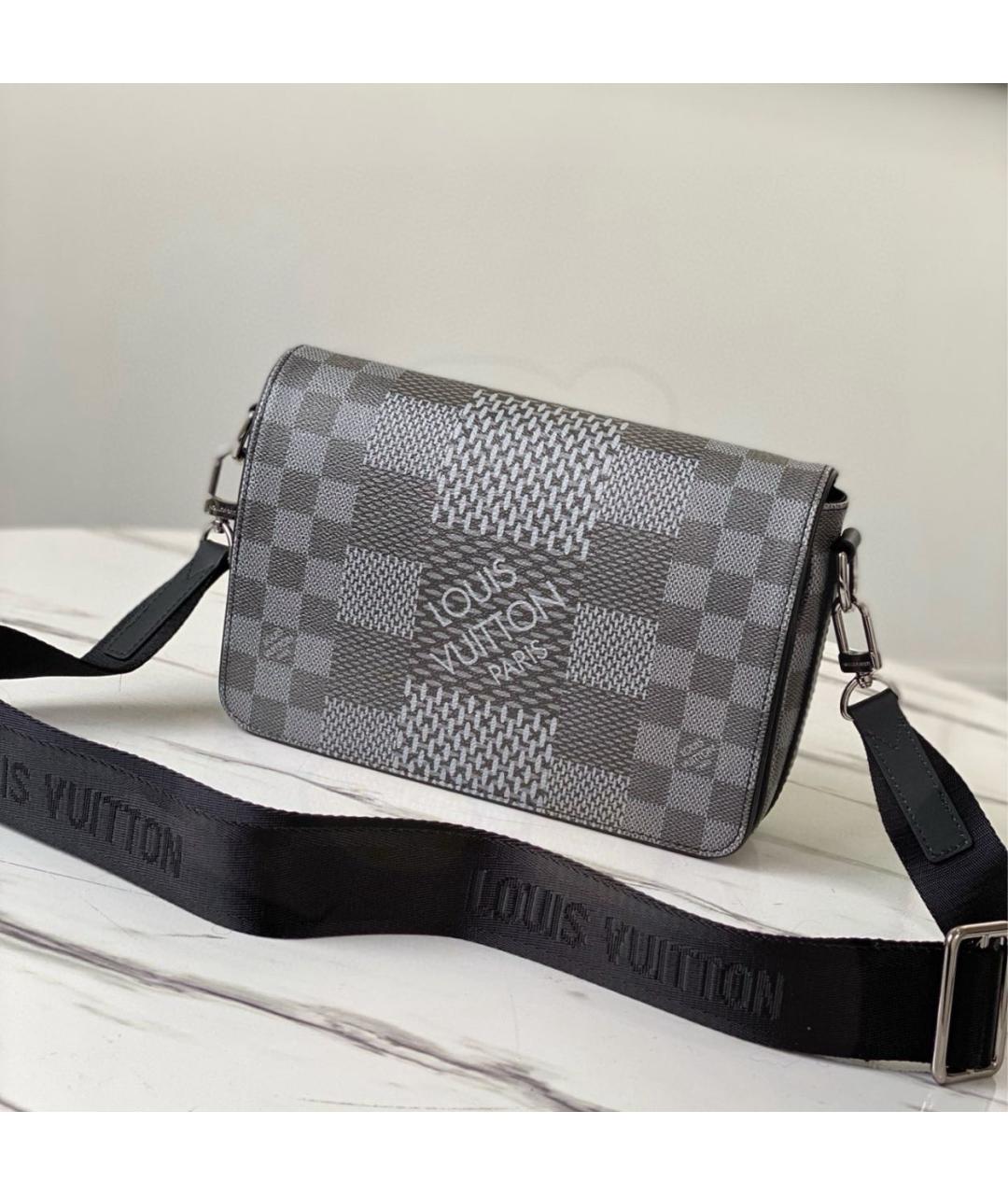 LOUIS VUITTON Серая сумка на плечо, фото 8