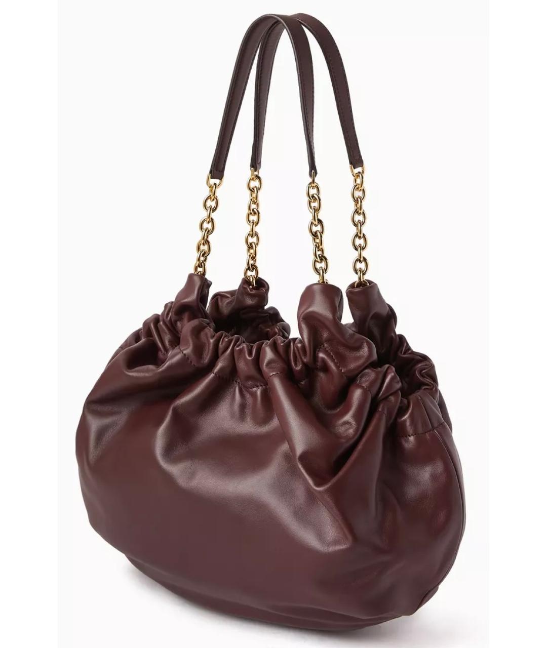 DEMELLIER Бордовая кожаная сумка тоут, фото 9