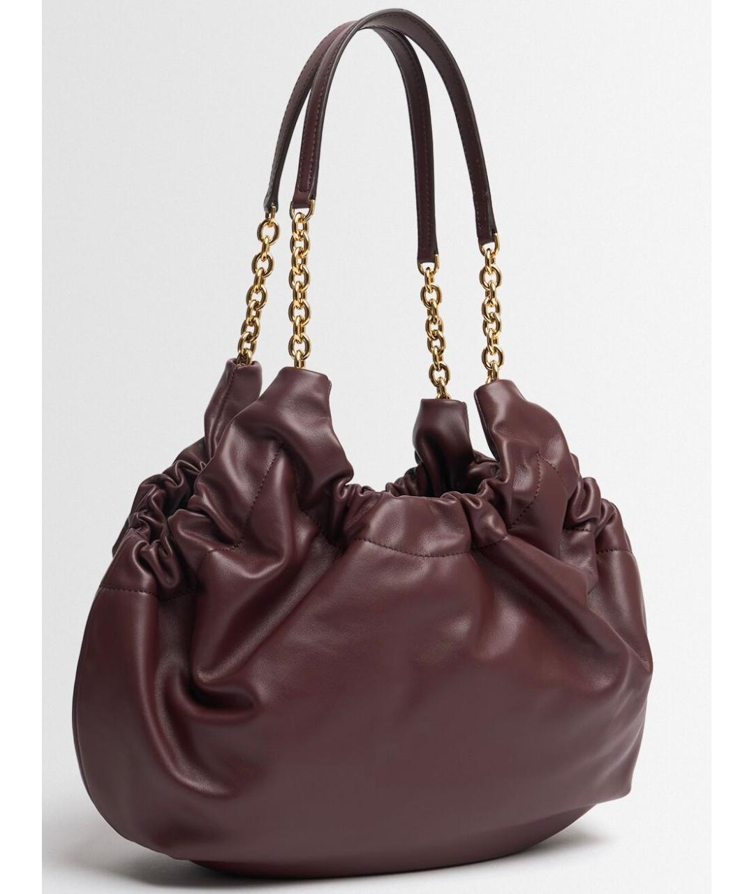 DEMELLIER Бордовая кожаная сумка тоут, фото 2