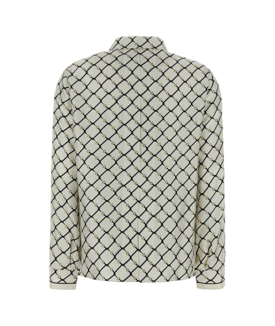 GUCCI Мульти шелковая рубашка, фото 2