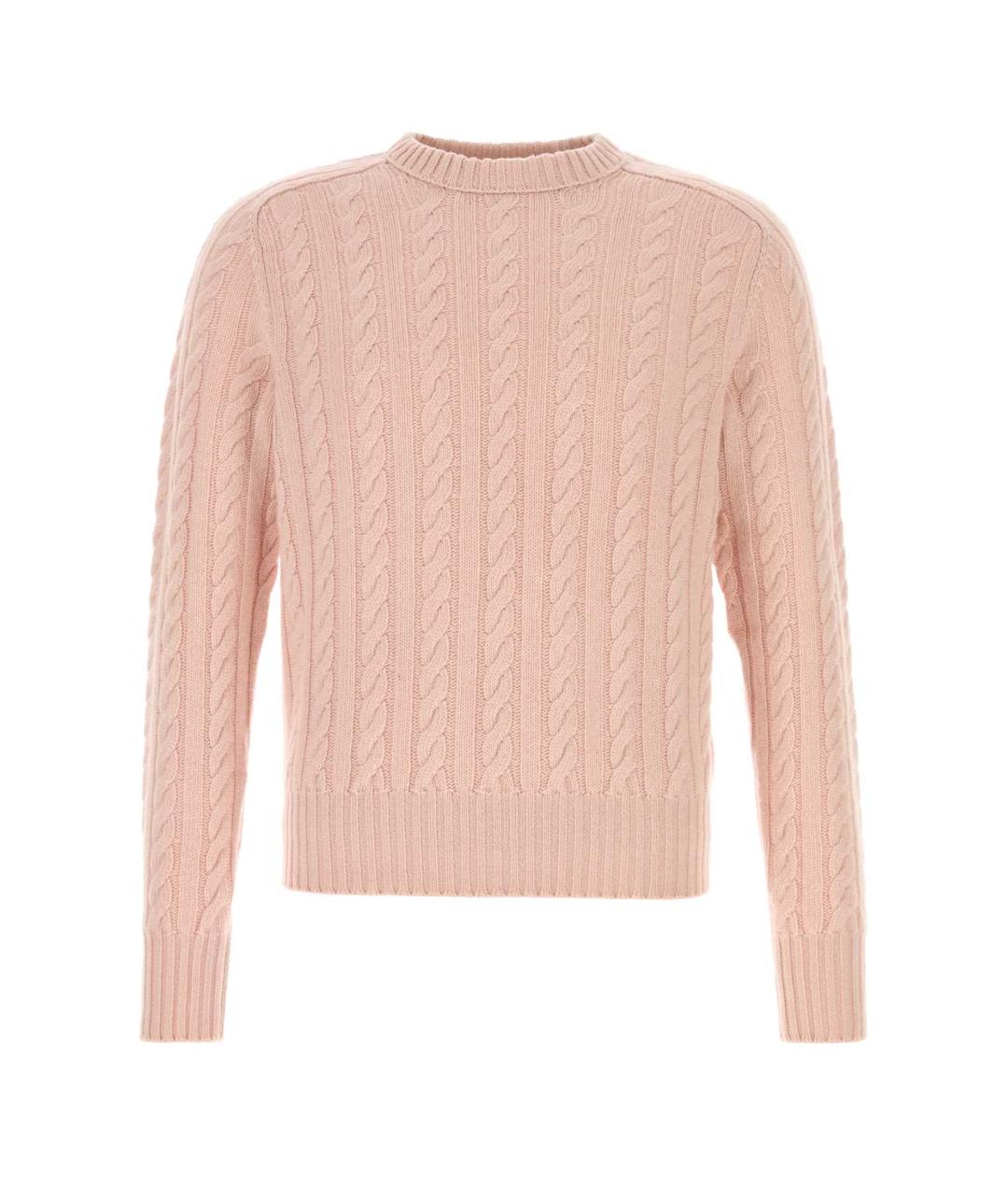 PRADA Розовый шерстяной джемпер / свитер, фото 1