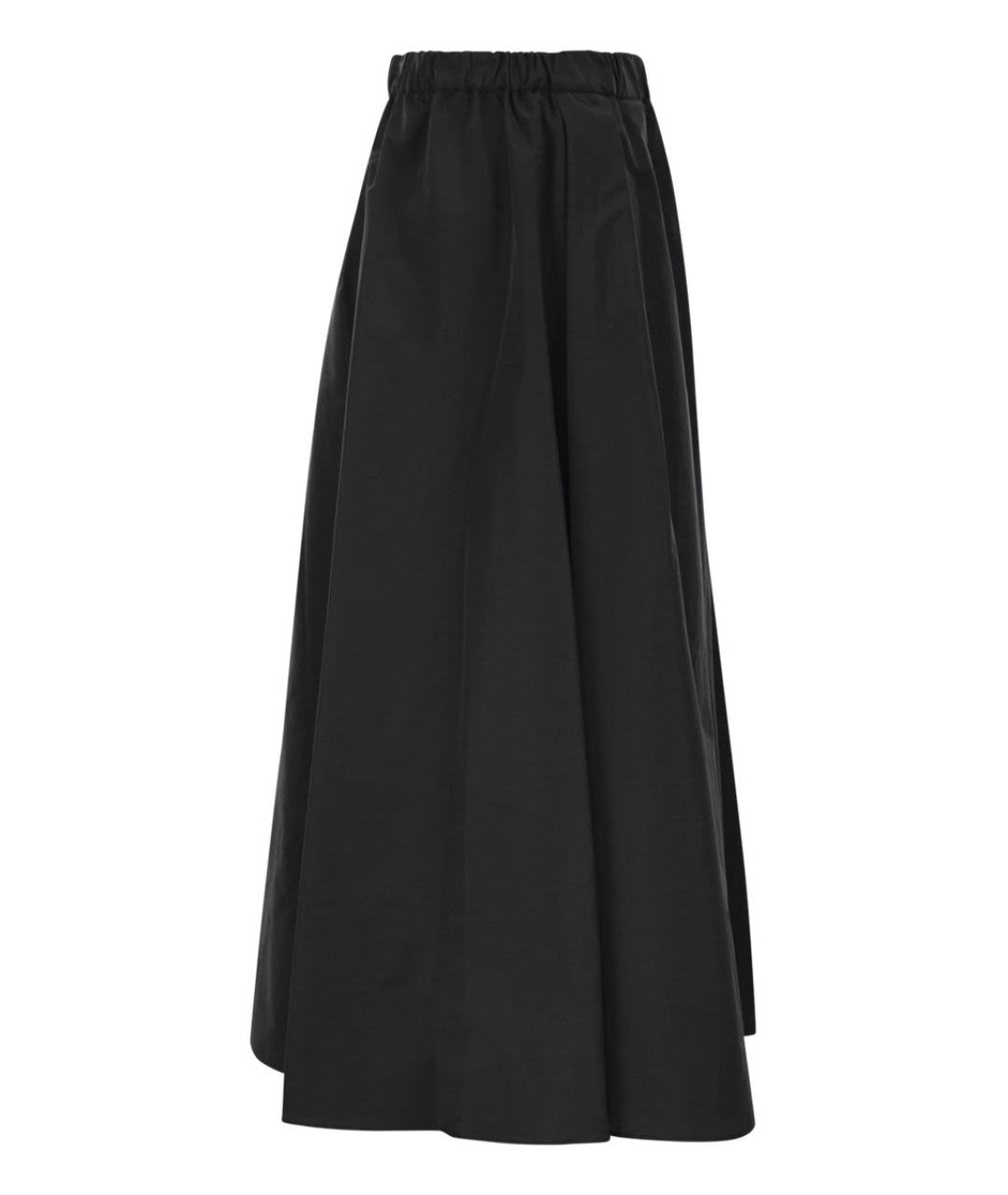 WEEKEND MAX MARA Черная полиэстеровая юбка миди, фото 3