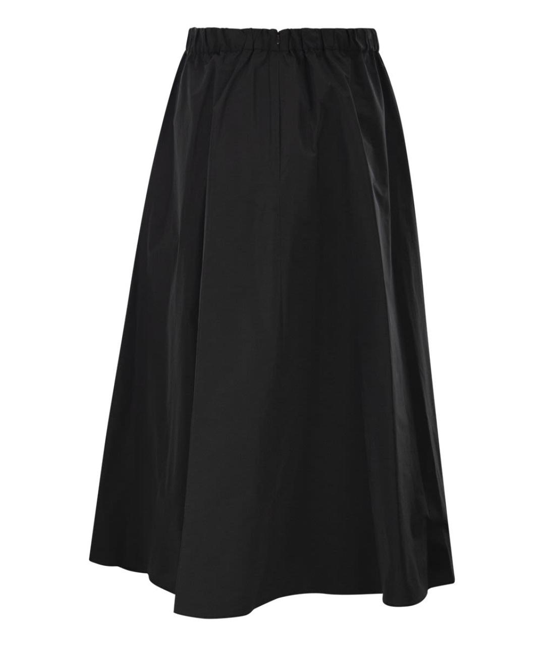 WEEKEND MAX MARA Черная полиэстеровая юбка миди, фото 2