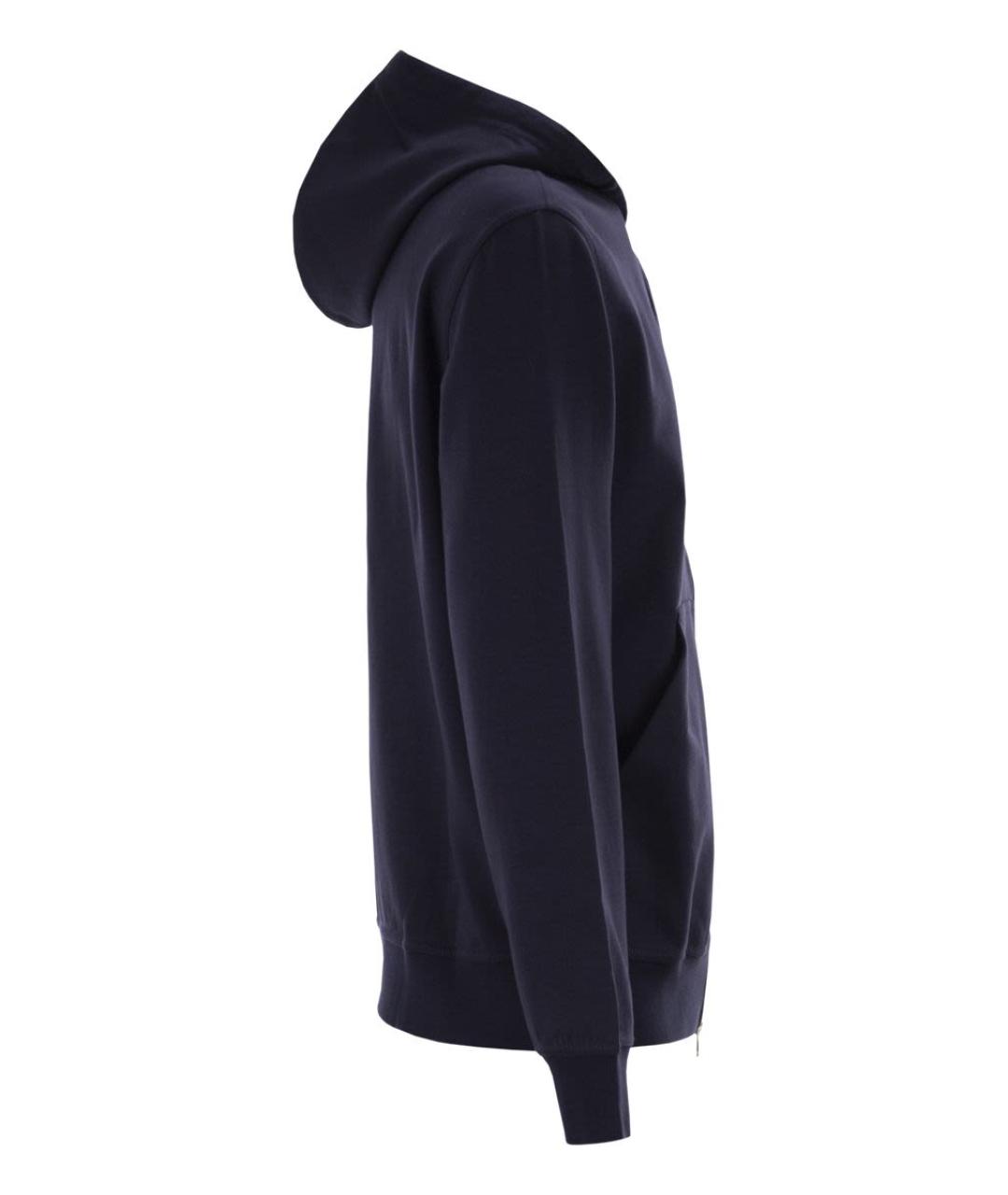 BRUNELLO CUCINELLI Синий хлопковый джемпер / свитер, фото 3