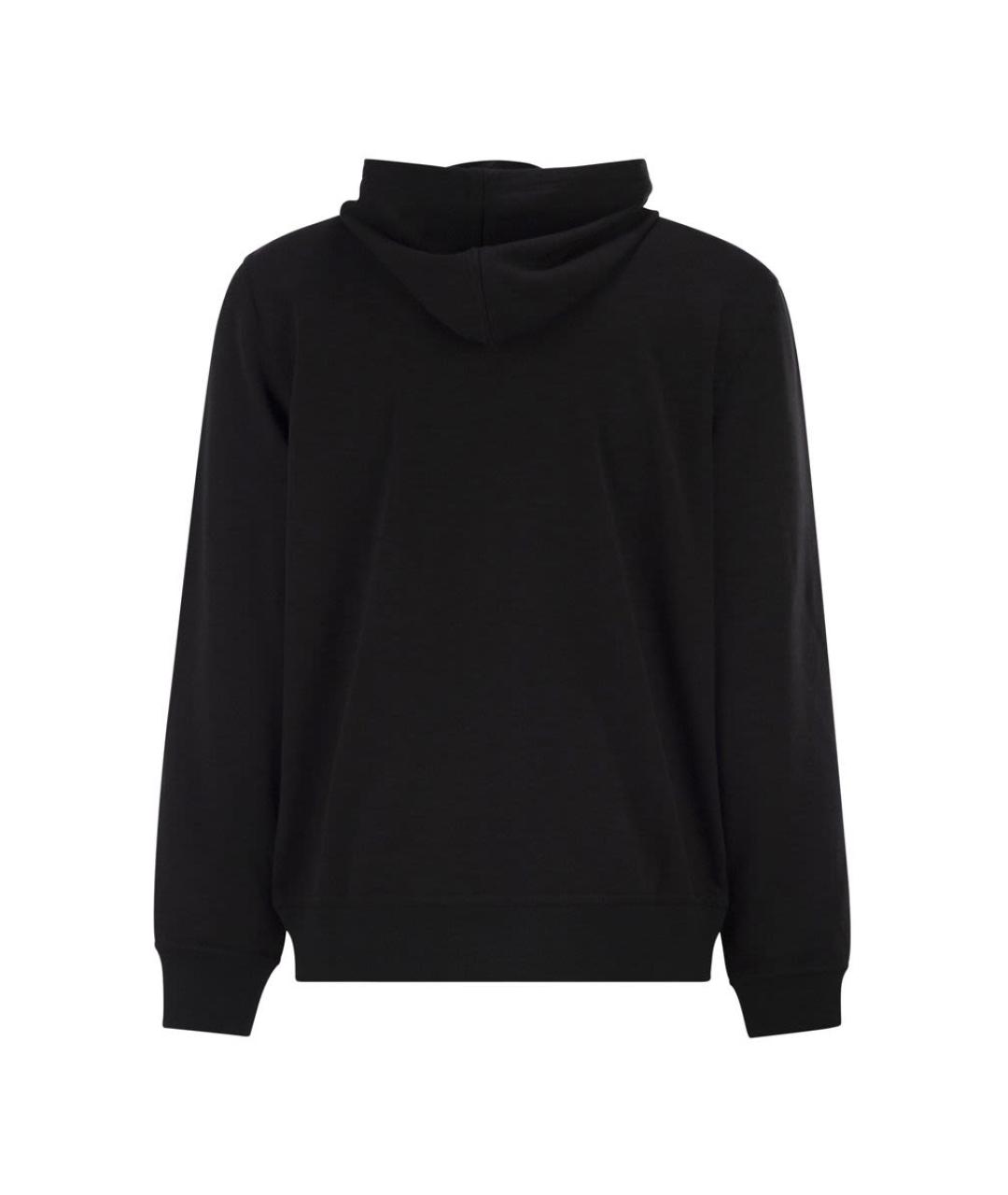 BRUNELLO CUCINELLI Черный хлопковый джемпер / свитер, фото 2