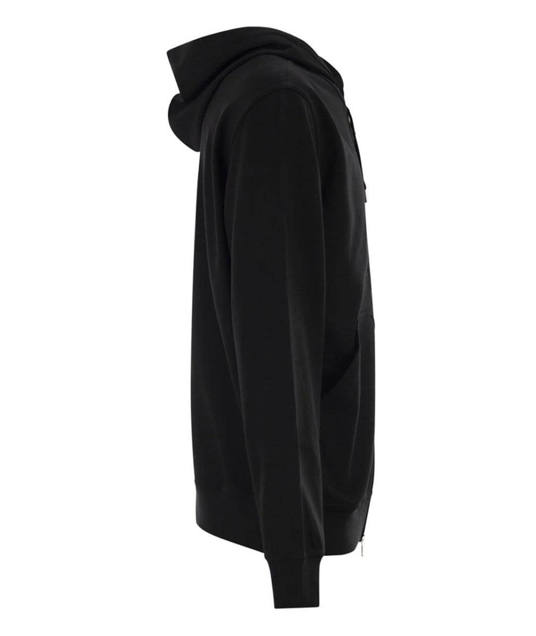 BRUNELLO CUCINELLI Черный хлопковый джемпер / свитер, фото 3