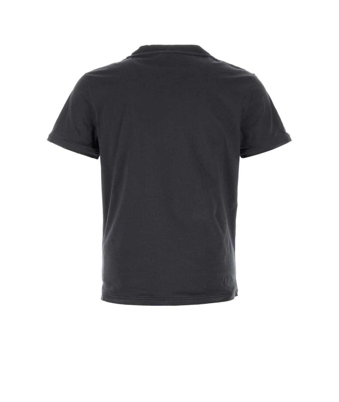 PRADA Серая хлопковая футболка, фото 2