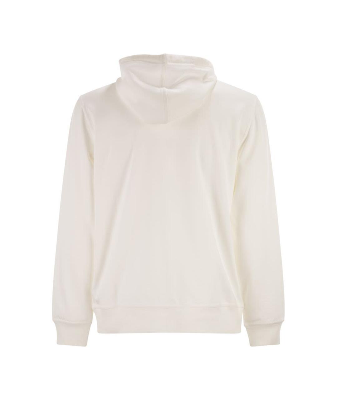 BRUNELLO CUCINELLI Белый хлопковый джемпер / свитер, фото 2