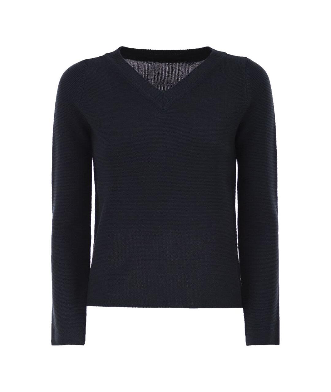 WEEKEND MAX MARA Синий хлопковый кардиган, фото 1