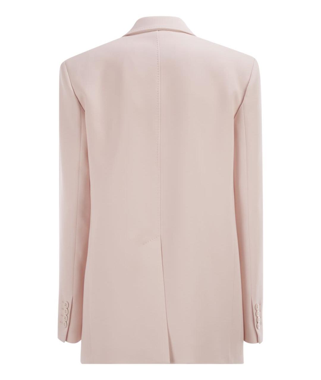 MAX MARA Розовый ацетатный жакет/пиджак, фото 2