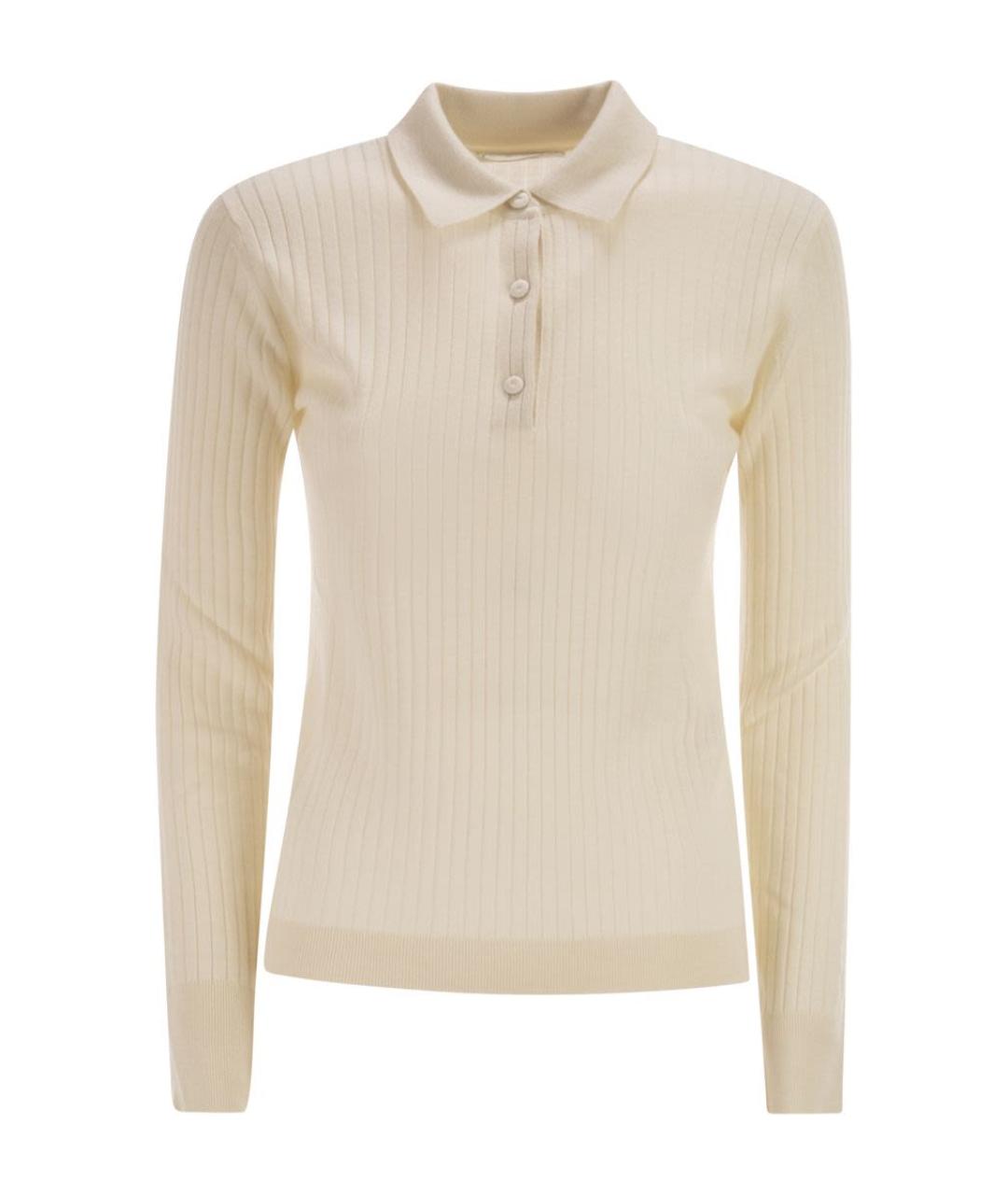 MAX MARA Бежевый кашемировый кардиган, фото 1