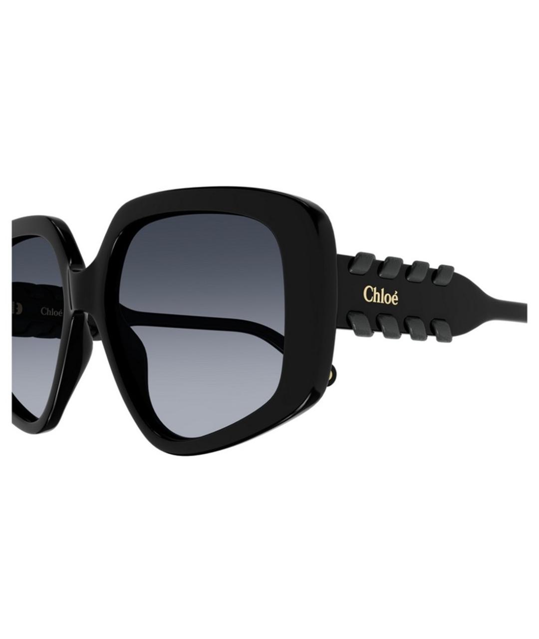 CHLOE Черные солнцезащитные очки, фото 3
