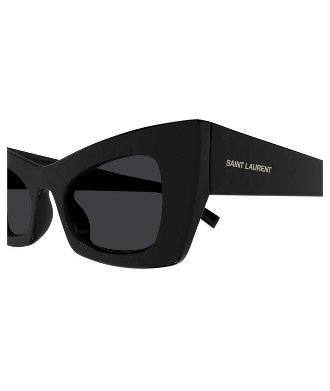 SAINT LAURENT Черные солнцезащитные очки, фото 3
