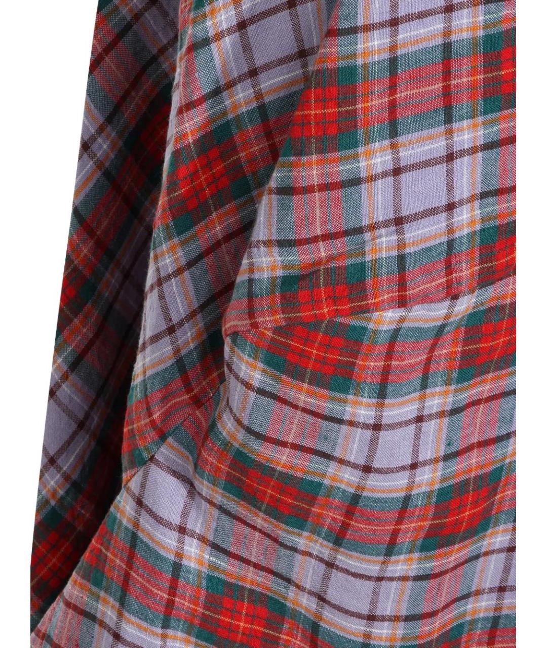 VIVIENNE WESTWOOD Мульти хлопковая юбка миди, фото 3