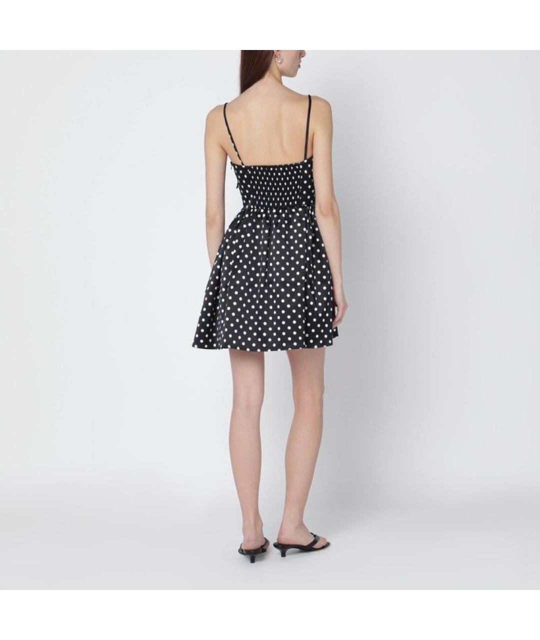 GANNI Мульти полиэстеровое повседневное платье, фото 3