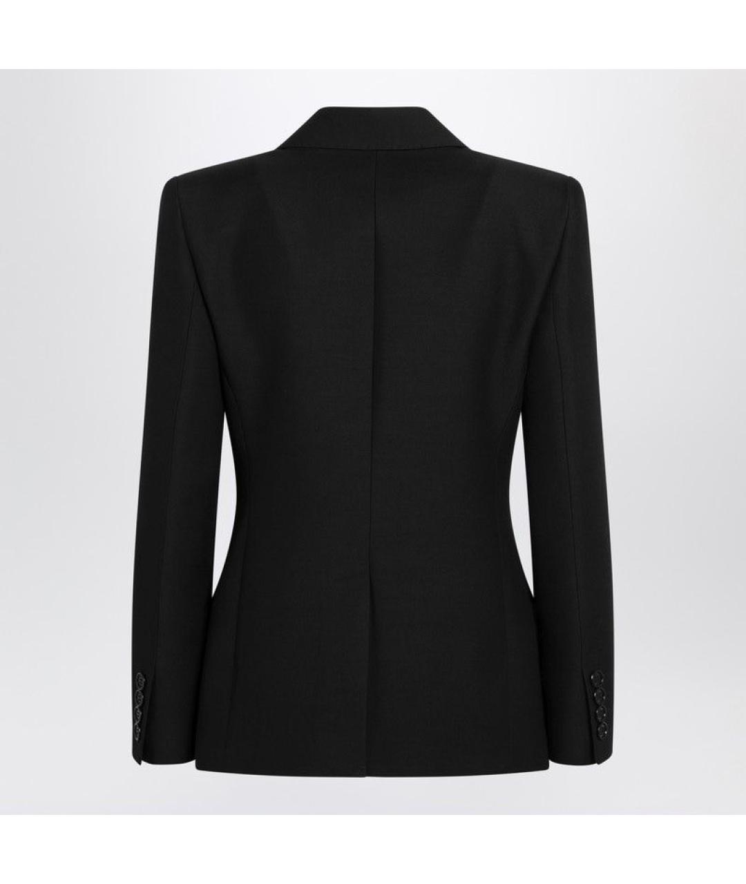 VALENTINO Черный шерстяной жакет/пиджак, фото 2