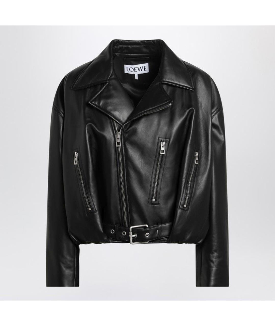 LOEWE Черная полиэстеровая куртка, фото 3