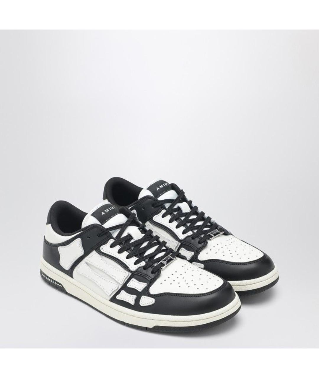 AMIRI Мульти кожаные низкие кроссовки / кеды, фото 2