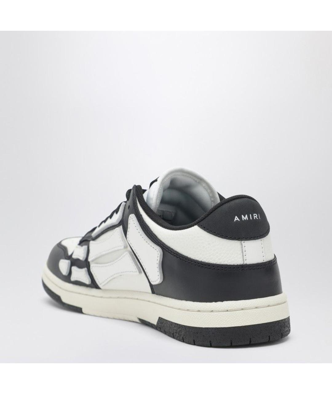 AMIRI Мульти кожаные низкие кроссовки / кеды, фото 3