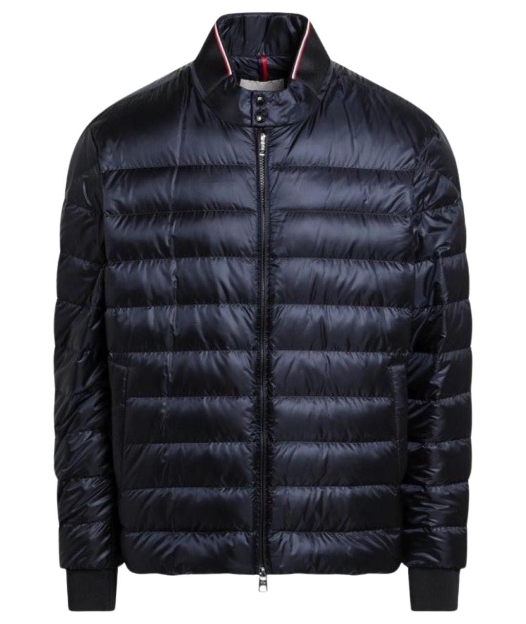 MONCLER Синяя полиамидовая куртка, фото 1