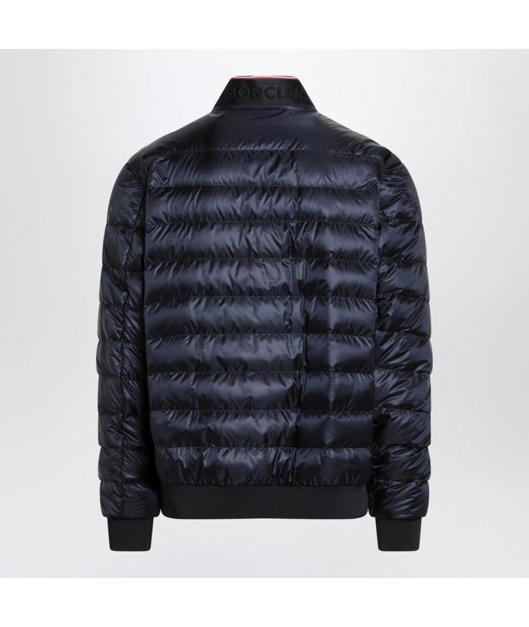 MONCLER Синяя полиамидовая куртка, фото 2