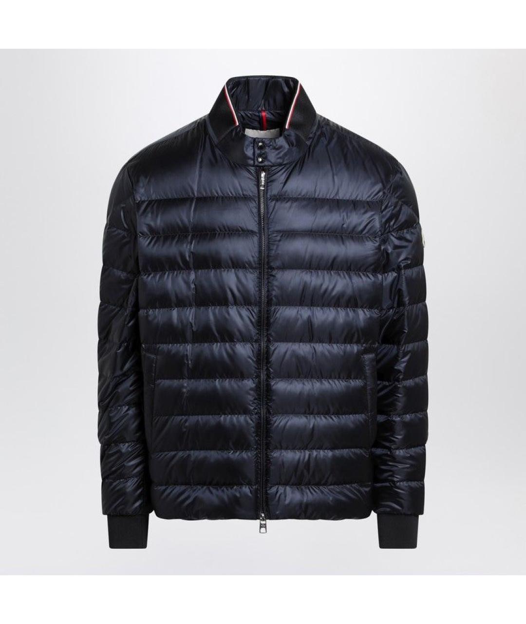MONCLER Синяя полиамидовая куртка, фото 3