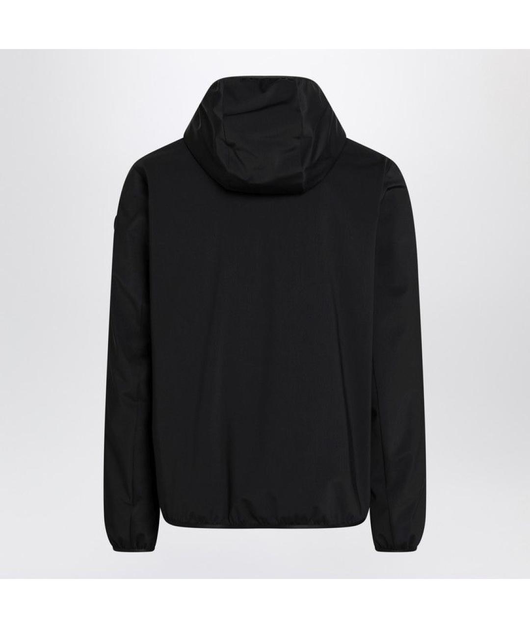 MONCLER Черная полиамидовая куртка, фото 2