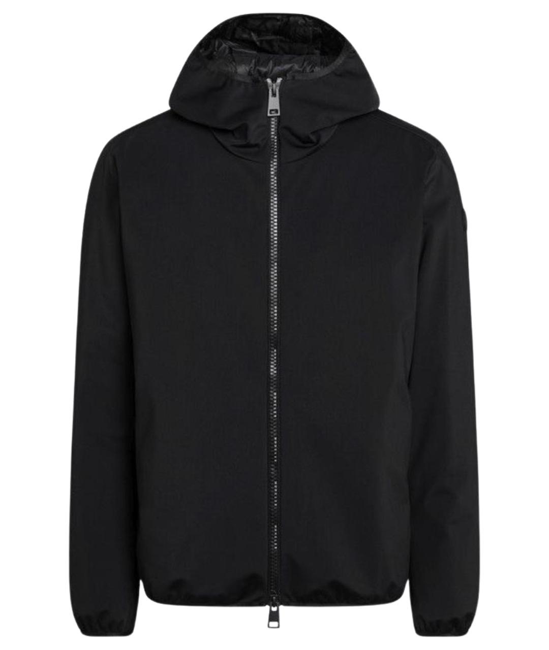 MONCLER Черная полиамидовая куртка, фото 1