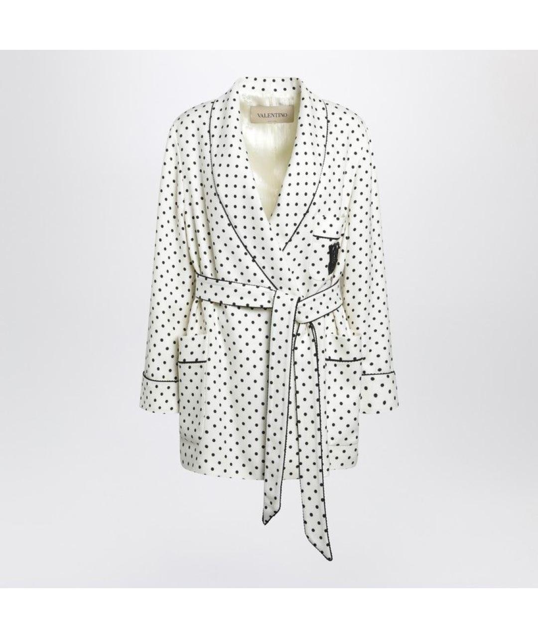 VALENTINO Бежевый полиэстеровый жакет/пиджак, фото 3