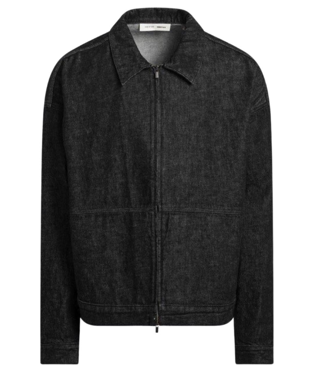 FEAR OF GOD ESSENTIALS Черная хлопковая куртка, фото 1