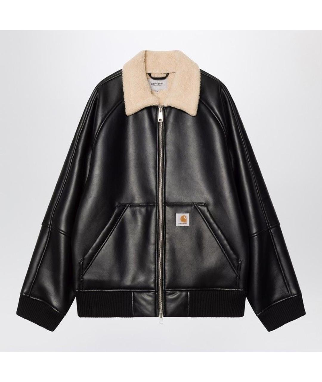 CARHARTT WIP Черная полиэстеровая куртка, фото 3