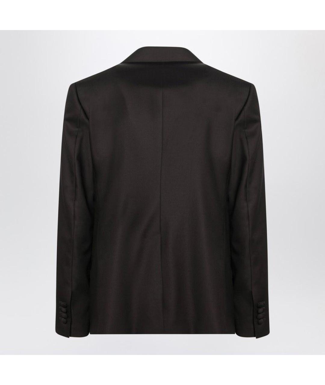 DOLCE&GABBANA Коричневый шерстяной пиджак, фото 2