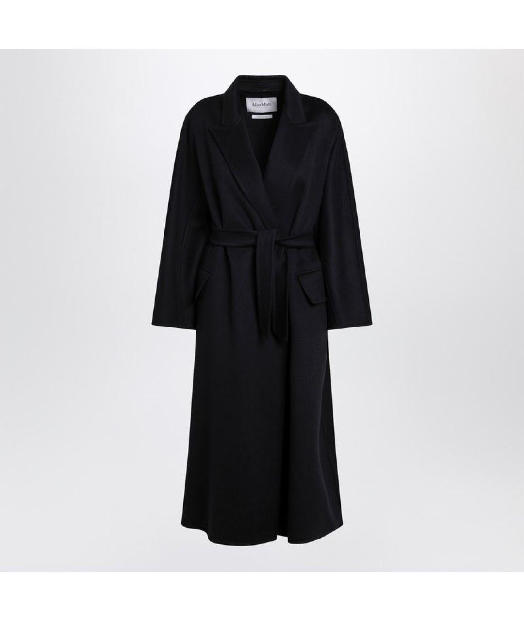 MAX MARA Синее кашемировое пальто, фото 3